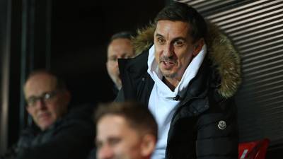 Gary Neville has perfected the chipper Manc with Liverpool chip on his shoulder