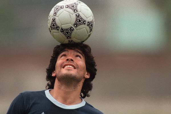 The Irish Times view on Diego Maradona: A master of the game