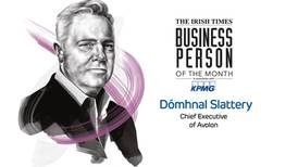 The Irish Times Business Person of the Month: Dómhnal Slattery