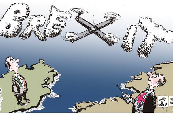 Martyn Turner’s Brexit drone