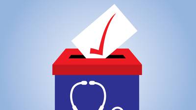 Is there a relationship between voting and good health?