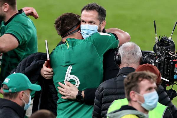 Andy Farrell pleased as Ireland’s tactics bear fruit