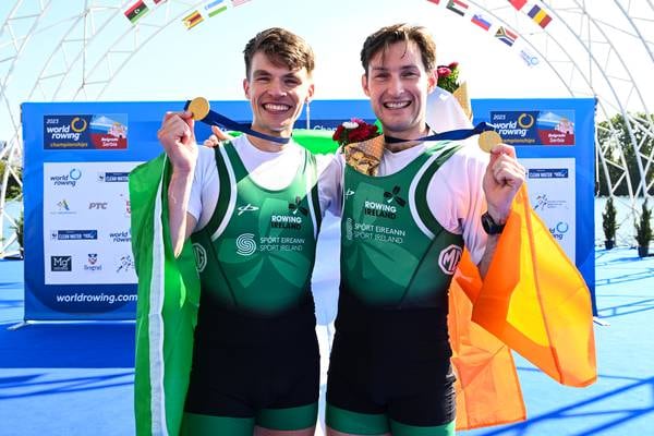 Paul O’Donovan mixing it with the heavyweights at  European Rowing Championships 