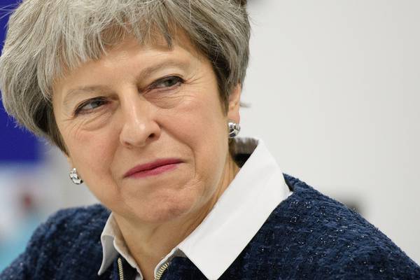 Theresa May displays grit of the old-fashioned English footballer