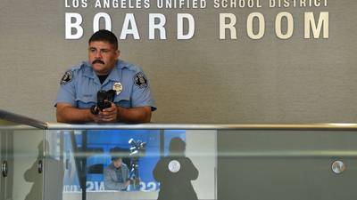 Schools bomb threat    likely to be   a hoax, Los Angeles officials say