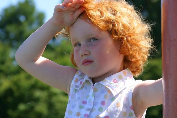 How do I spot if my child has . . . heat exhaustion?