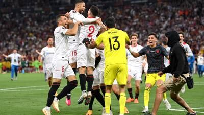 Europa League: Sevilla beat Roma on penalties for seventh title