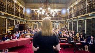 Conviction, clear argument and humour: the secrets of successful debate speeches