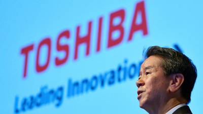 Toshiba chief executive  to step down over accounting scandal