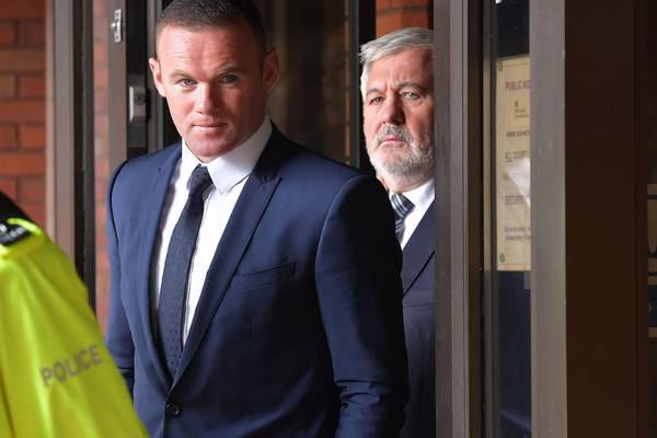 Wayne Rooney pleads guilty to drink-driving