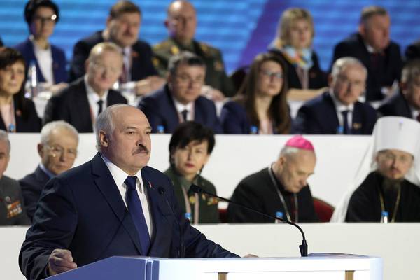 Lukashenko claims Belarus has suffered ‘blitzkrieg’ from West