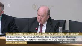 Noonan says Brexit will not affect Budget as Irish shares rise