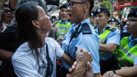 Hong Kong handover anniversary marked by protests
