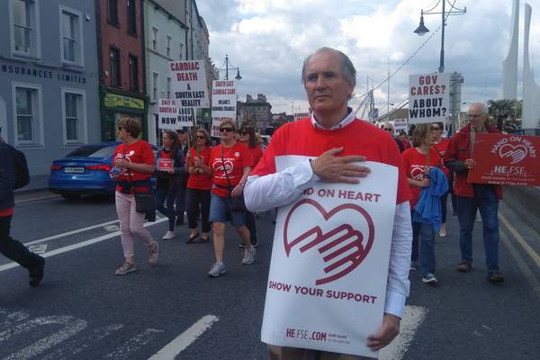 Waterford hospital protesters urge people to vote tactically next week