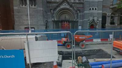 Contributions to  Black Santa charity fall 50% due to Luas works