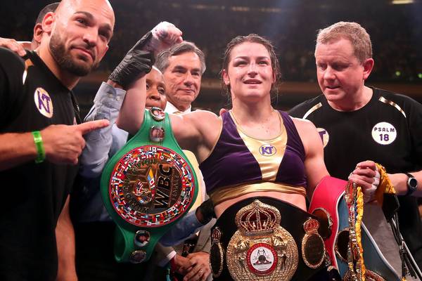 Katie Taylor to arrive back in Dublin on Tuesday morning