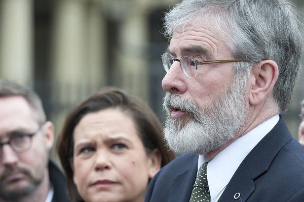 Sinn Féin TD calls for Gerry Adams to apologise for Christmas sketch