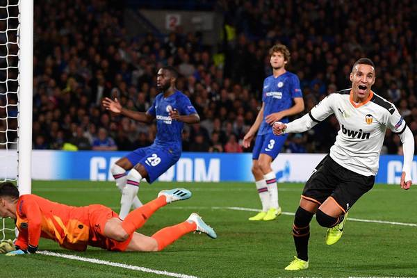 Valencia deliver a harsh lesson to Lampard’s youthful Chelsea