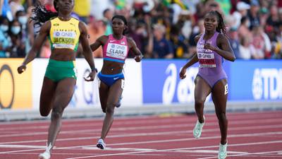 Shericka Jackson becomes fastest woman since Flo-Jo as Shanahan and English fail to progress at worlds