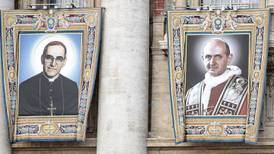 Salvadoran bishop Romero and pope Paul VI become saints
