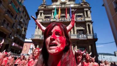 Pamplona bull-running festival battles sex assault stigma
