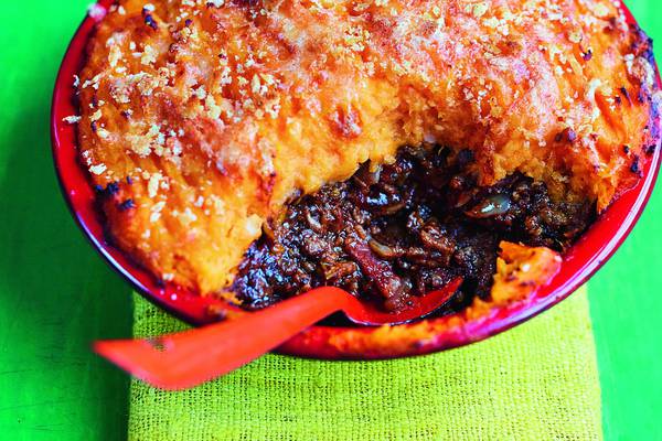 Prue Leith’s ultimate cottage pie with black pudding