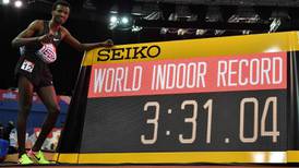 Teenager Samuel Tefera breaks world indoor 1,500m record