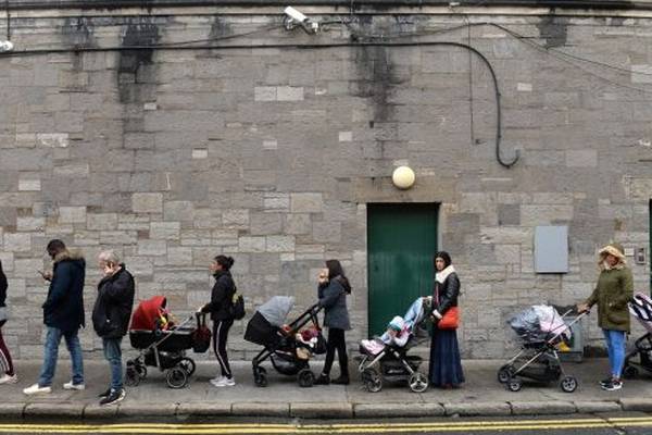 Taoiseach criticised in Dáil as families queue for nappies