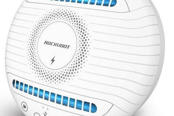 Rockubot uses UV-C light to remove bacteria from your home