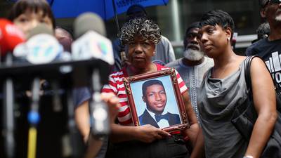 ‘I can’t breathe’: New York police officer faces hearing over Eric Garner death