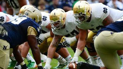 Notre Dame to get the ball rolling on gridiron college series in Dublin