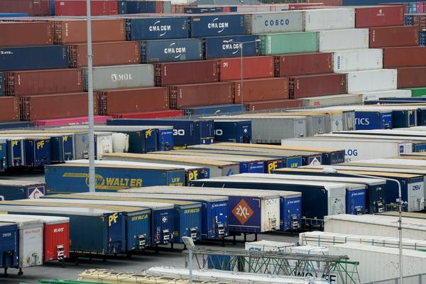 Brexit has ‘significantly altered’ Irish-British freight traffic