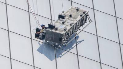Cleaners saved from 69th storey of One World Trade Center