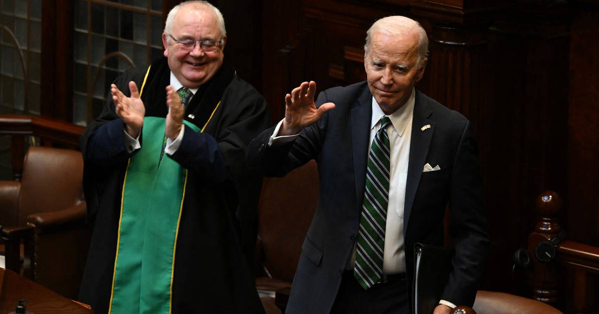 “Biden tells Houses of Oireachtas that he feels “at home” – The Irish Times”