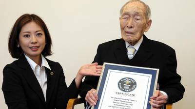 World’s oldest man Sakari Momoi dies in Japan aged 112