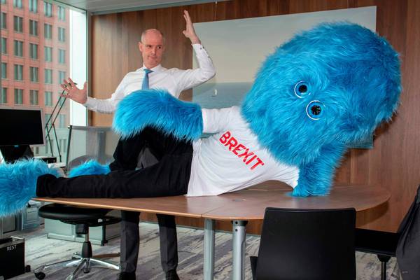 Brexit is a big blue furry monster, say the Dutch