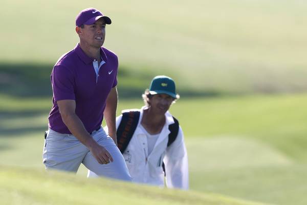 US Masters: Rory McIlroy rues slow start after Saturday run