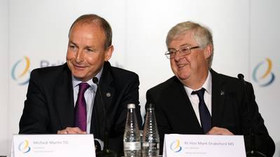 Rebuilding Irish-British relations key to strength of Belfast Agreement - Martin