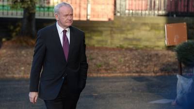 McGuinness rejects Goldman Sachs claim that Sinn Féin is a threat to economy