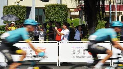 Nicholas Roche remains third overall in Tour of Guangxi