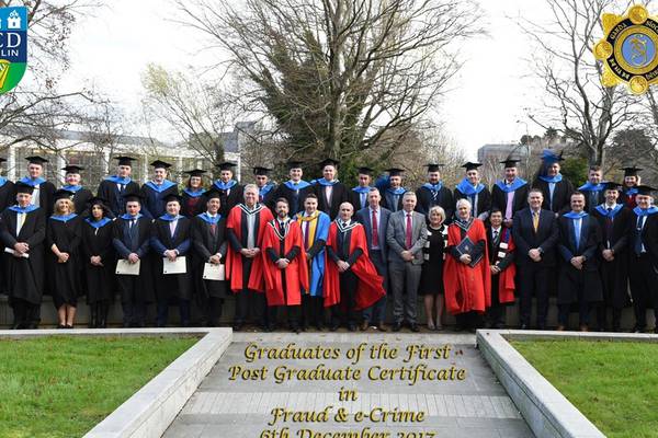 First group of gardaí trained in fraud and e-crime graduate