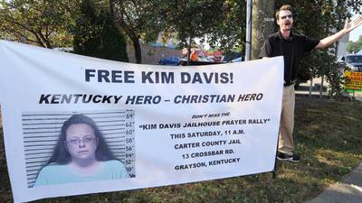 Kentucky clerk Kim Davis freed in same-sex marriage dispute