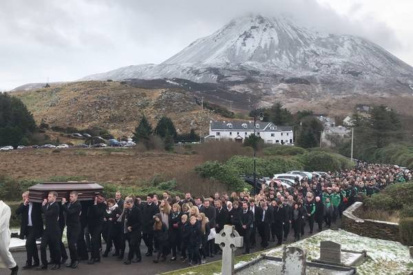 Donegal crash: ‘There is no greater weight than the coffin of your son, brother or friend’