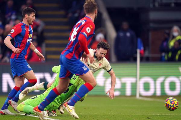Liverpool ride their luck at Crystal Palace to close the gap on City