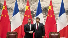 China and France strengthen economic ties during Macron visit