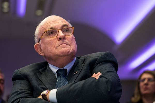 Giuliani compares former Trump lawyer to traitor Brutus