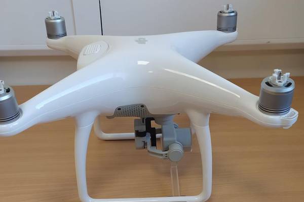 Gardaí foil bid to fly drugs and phones into Portlaoise Prison using drone