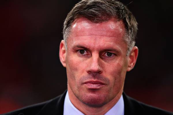 Jamie Carragher apologises for appearing to spit at 14-year-old girl