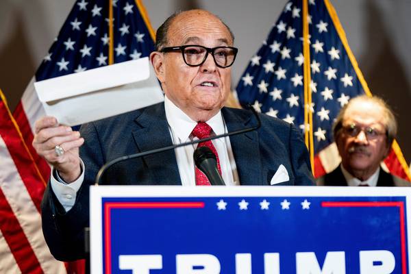 Rudy Giuliani: Still Donald Trump’s man, even if White House is blocking his calls