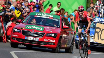 Froome extends Vuelta lead as Armee spoils party for Lutsenko